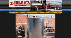Desktop Screenshot of bilenlermetal.com